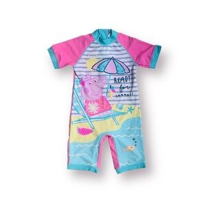 Matalan Pepa Pig Rashguard Size 2-3 Years